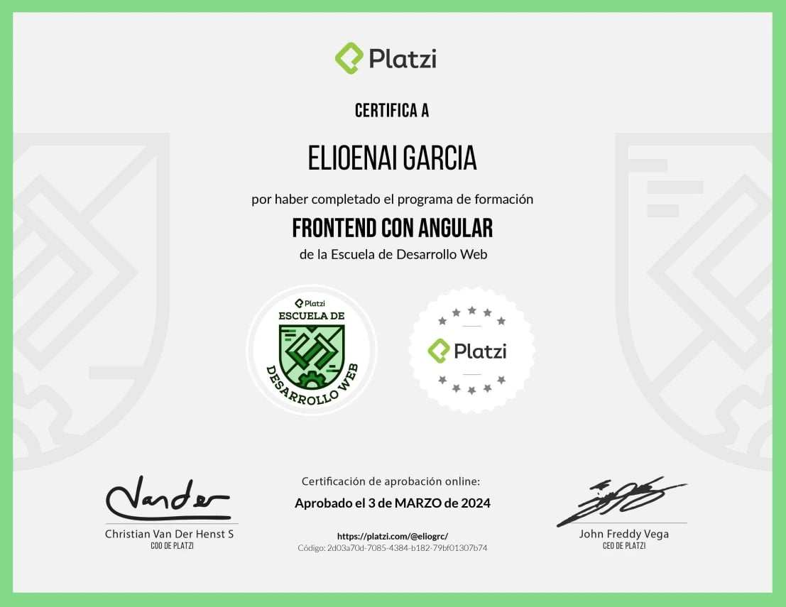 Imagen principal de Frontend con Angular - 1